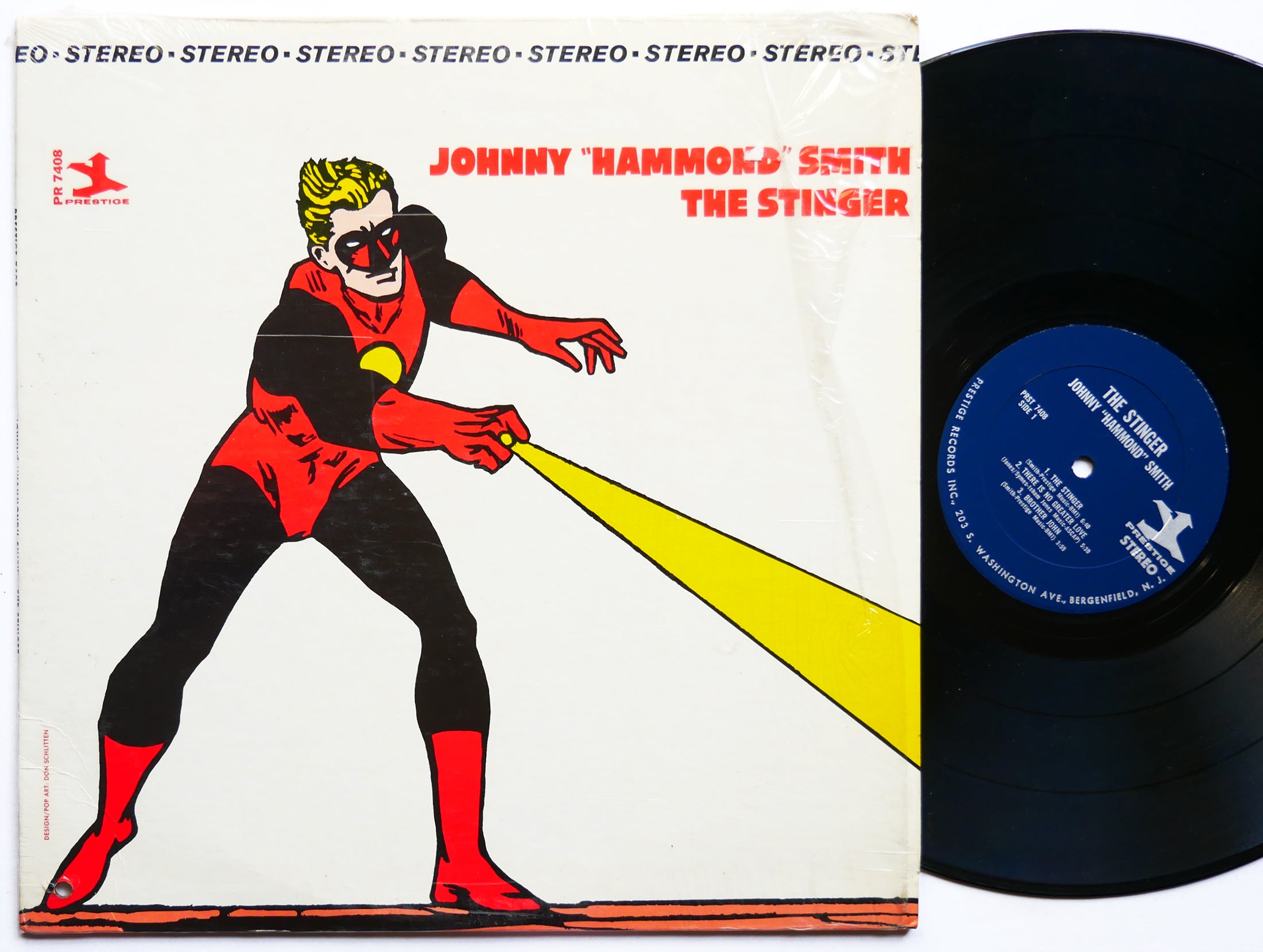JOHNNY HAMMOND SMITH The Stinger LP PRESTIGE PR 7408 US 1965 RVG Houston Person