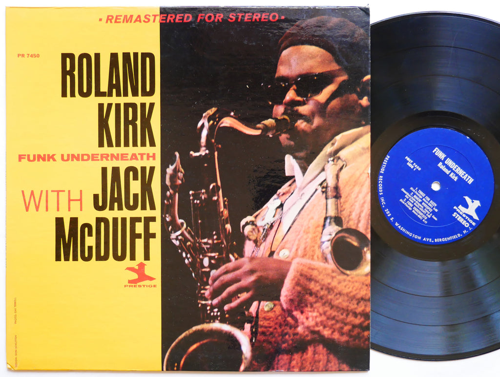 ROLAND KIRK JACK MCDUFF Funk Underneath LP PRESTIGE PRST 7450 US 1967 Art Taylor