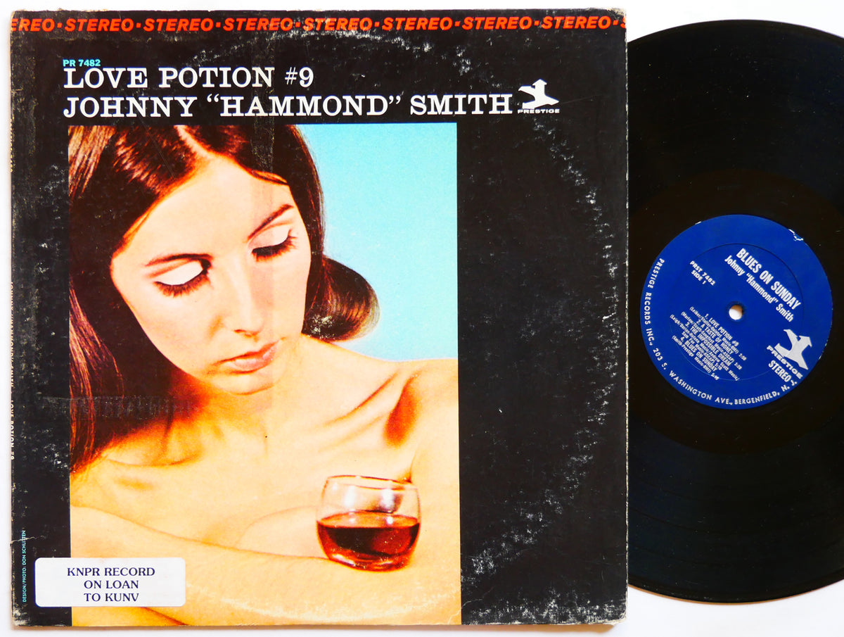 JOHNNY HAMMOND SMITH Love Potion #9 LP PRESTIGE PRST 7482 US 1967 Virgil Jones