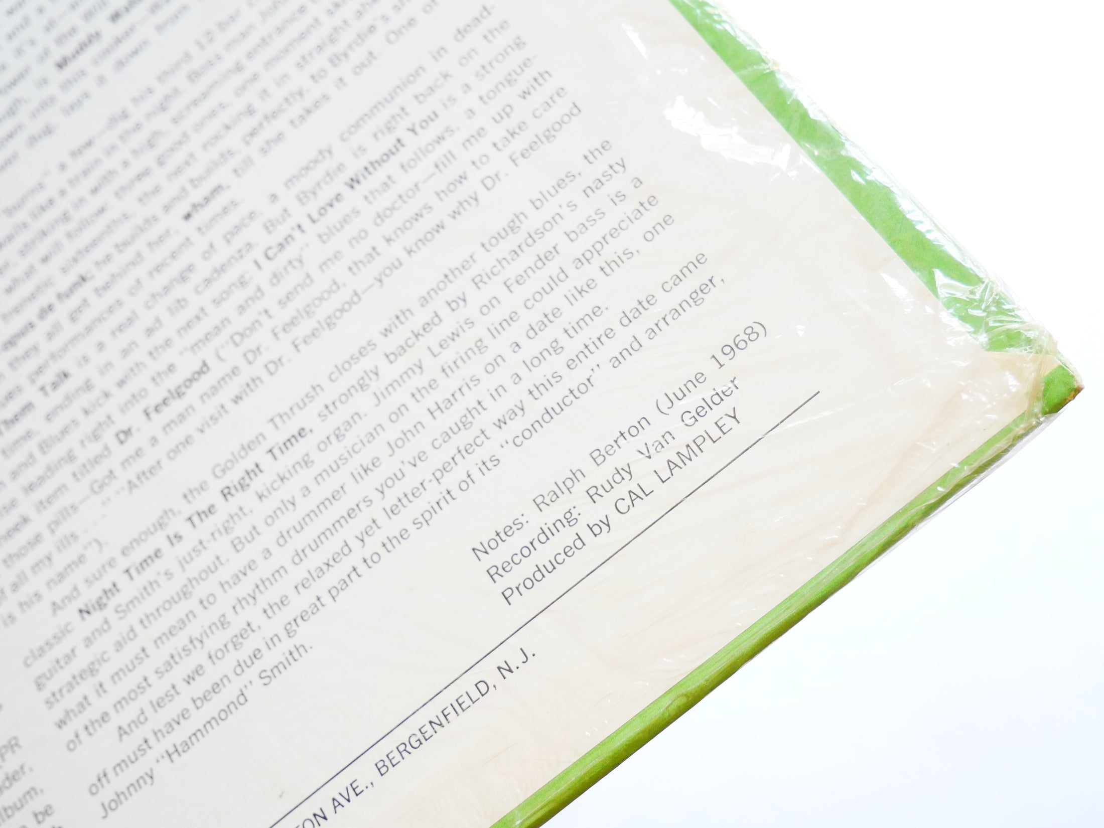 BYRDIE GREEN Sister Byrdie! LP PRESTIGE PRST 7574 US 1968 Johnny Hammond Smith