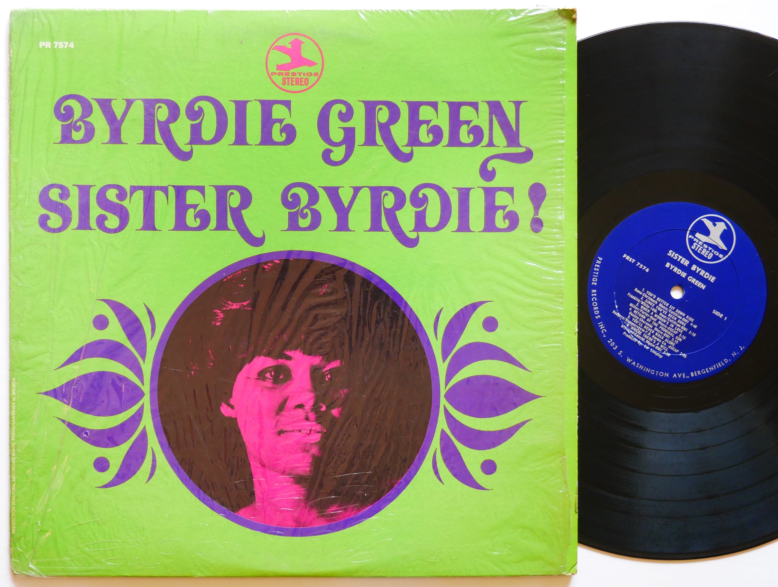BYRDIE GREEN Sister Byrdie! LP PRESTIGE PRST 7574 US 1968 Johnny Hammond Smith