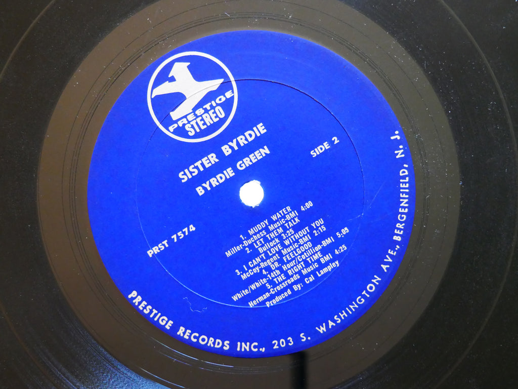 BYRDIE GREEN Sister Byrdie! LP PRESTIGE PRST 7574 US 1968 Johnny Hammond Smith