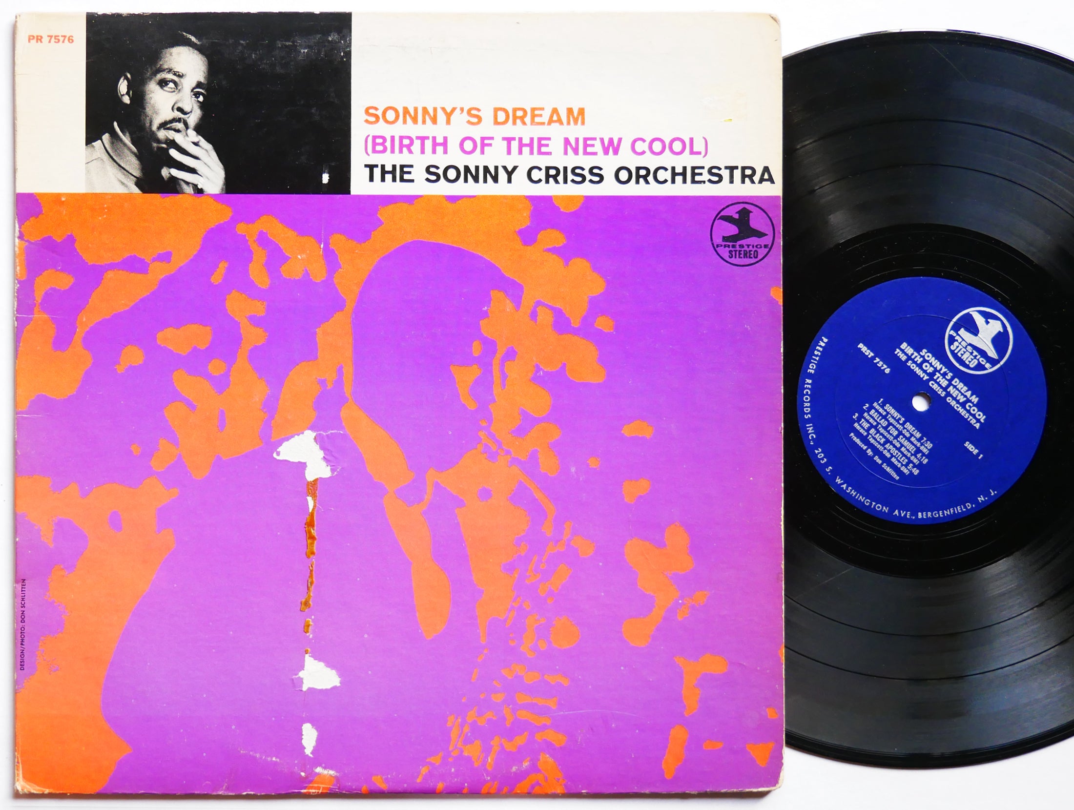 SONNY CRISS Sonny's Dream LP PRESTIGE 7576 US '68 Horace Tapscott Tommy Flanagan