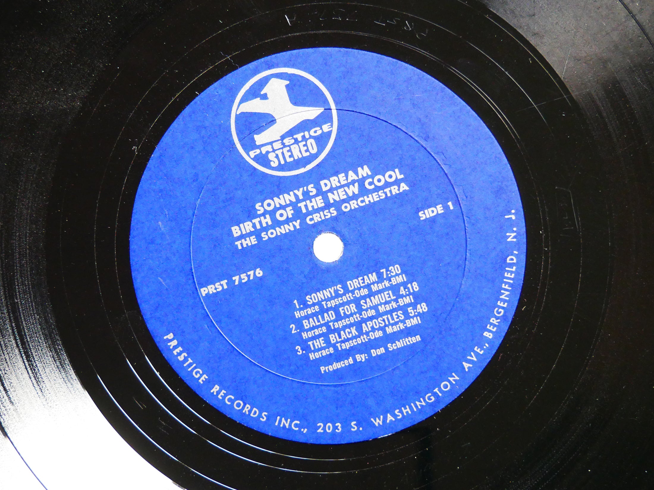 SONNY CRISS Sonny's Dream LP PRESTIGE 7576 US '68 Horace Tapscott Tommy Flanagan
