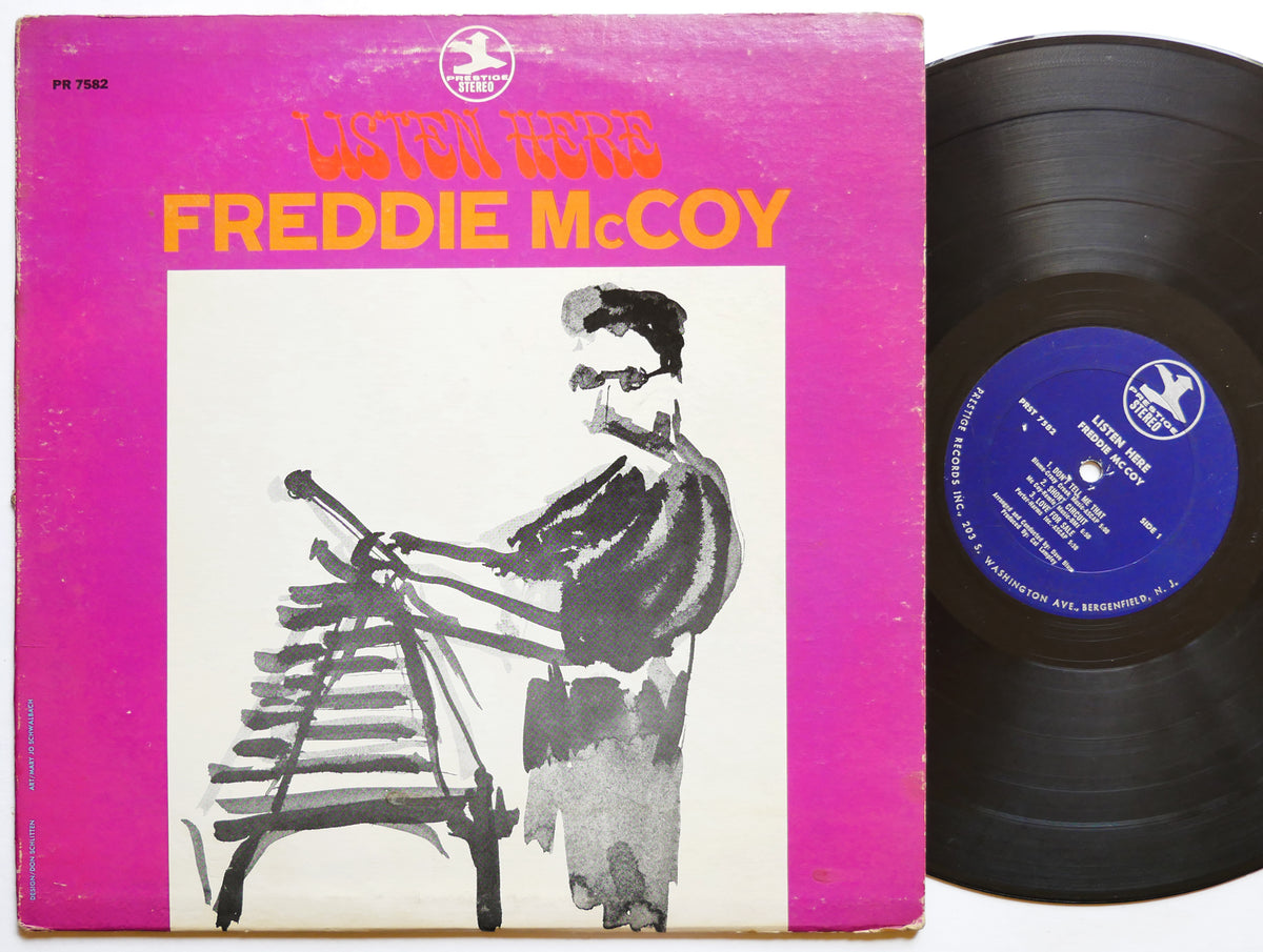 FREDDIE MCCOY Listen Here LP PRESTIGE PRST 7582 US 1968 RVG Bernard Purdie