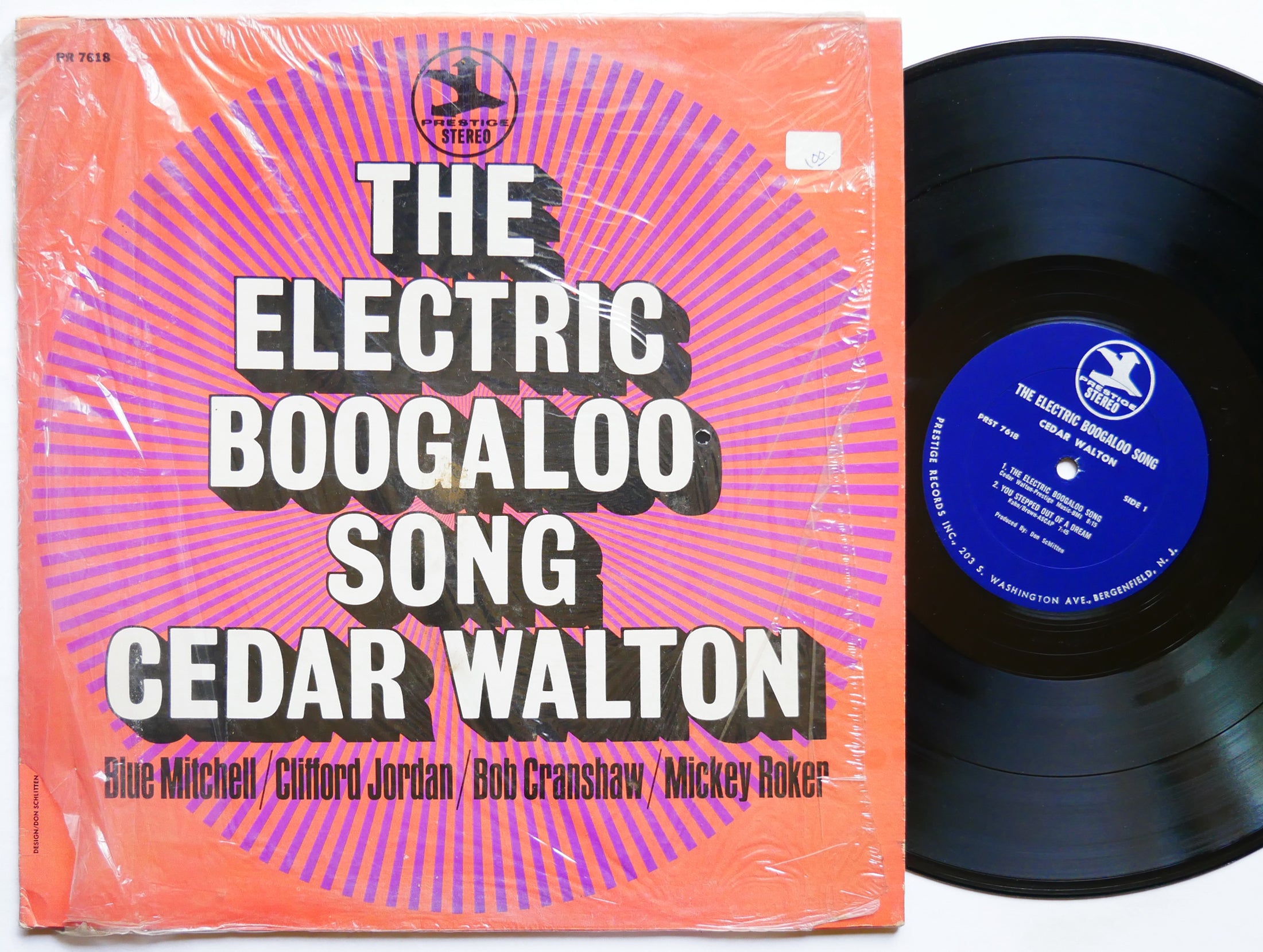 CEDAR WALTON The Electric Boogaloo Song LP PRESTIGE 7618 US 1969 Clifford Jordan