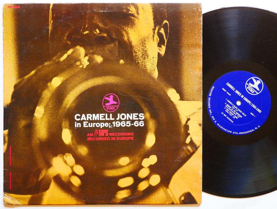 CARMELL JONES In Europe; 1965-66 PRESTIGE PR 7669 US 1969 Nathan Davis
