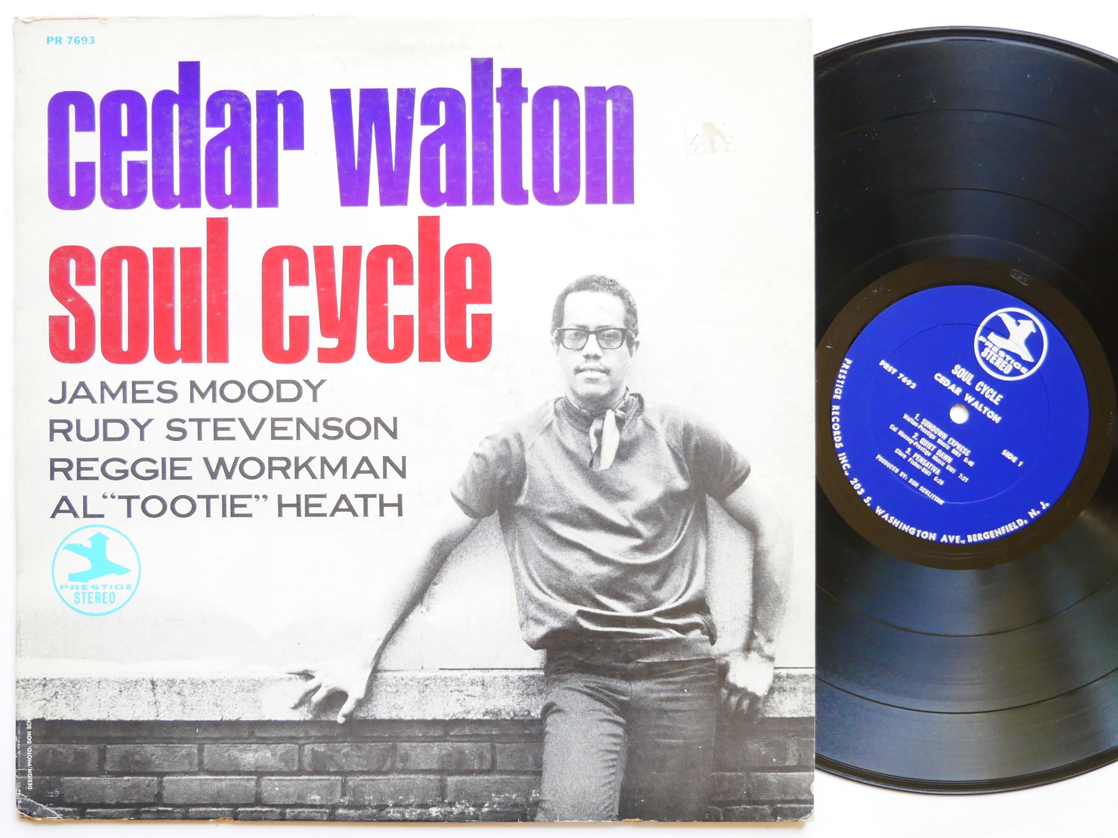 CEDAR WALTON Soul Cycle LP PRESTIGE PRST 7693 US '71 Albert Heath Rudy Stevenson