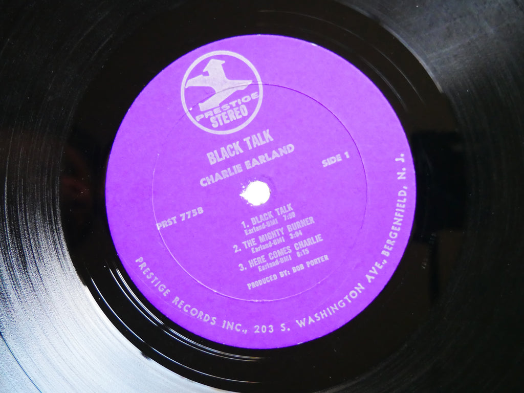 CHARLES EARLAND Black Talk! LP PRESTIGE PRST 7758 US 1970 RVG Melvin Sparks
