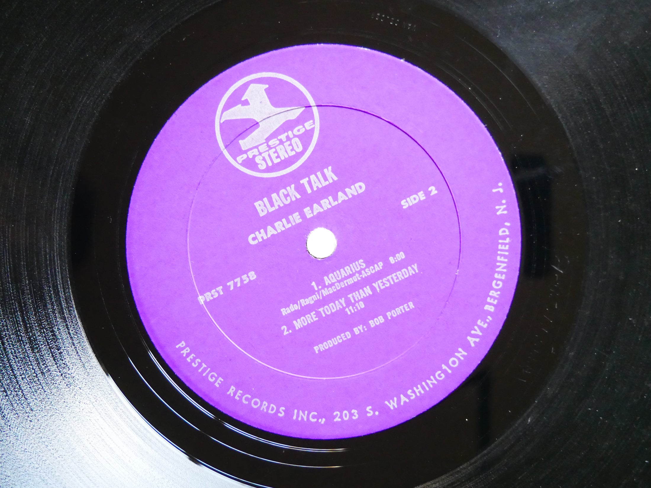 CHARLES EARLAND Black Talk! LP PRESTIGE PRST 7758 US 1970 RVG Melvin Sparks