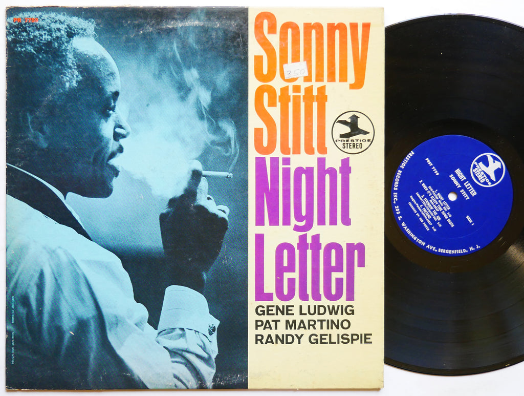 SONNY STITT Night Letter LP PRESTIGE PRST 7759 Orig US 1969 RVG JAZZ Pat Martino