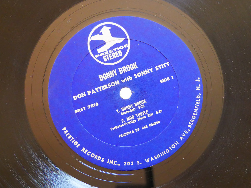 DON PATTERSON SONNY STITT Donny Brook LP PRESTIGE PRST 7816 US 1970 Grant Green