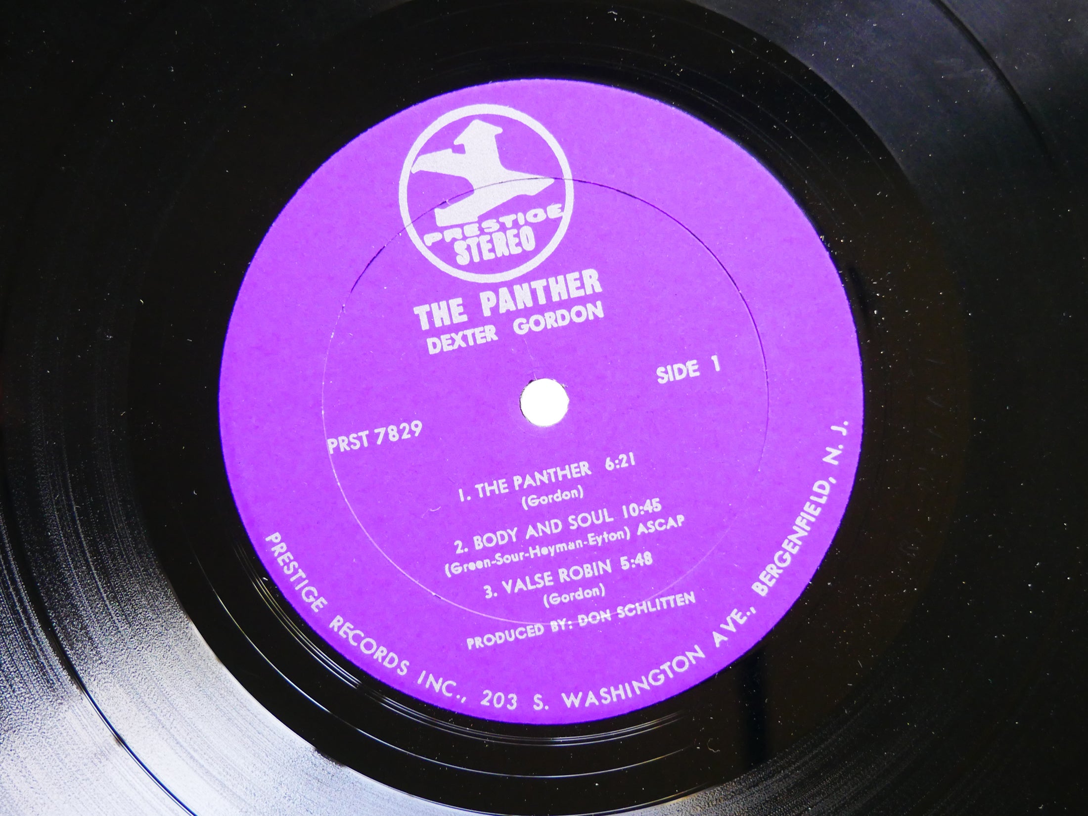 DEXTER GORDON The Panther! LP PRESTIGE PRST 7829 US 1970 JAZZ Tommy Flanagan VG+