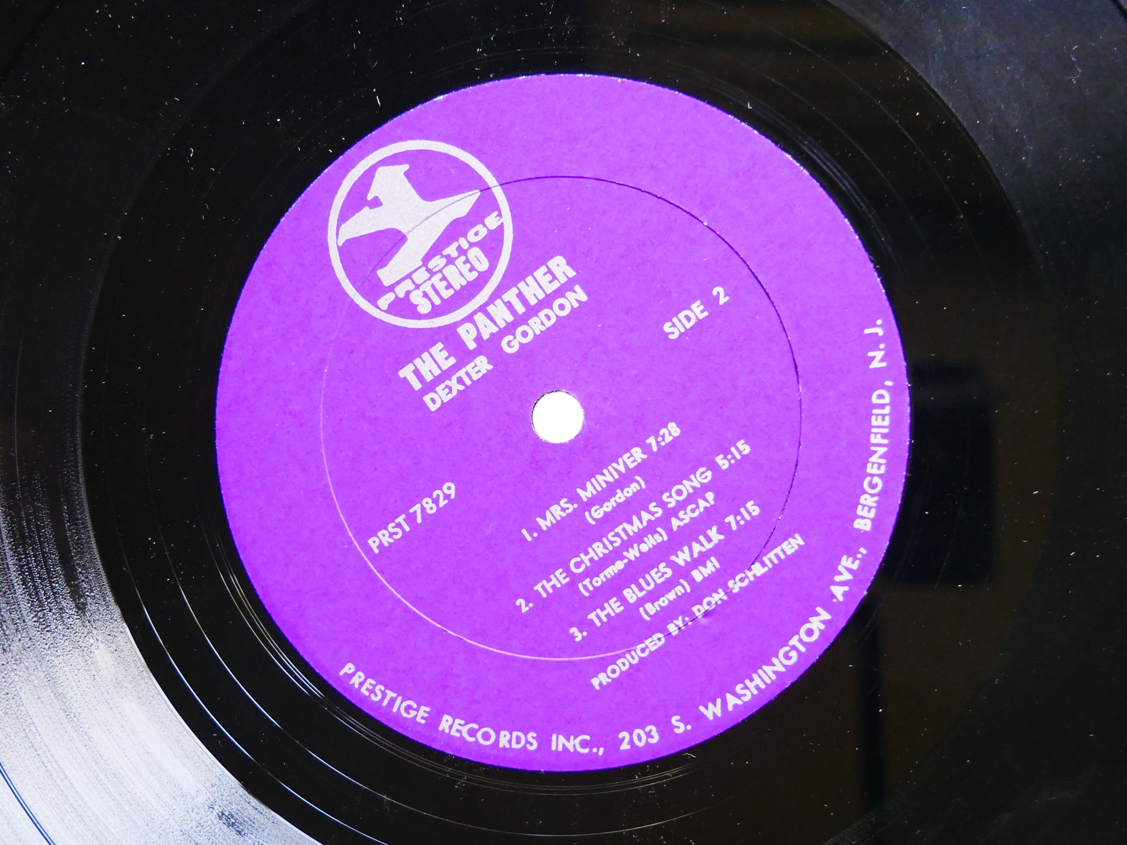 DEXTER GORDON The Panther! LP PRESTIGE PRST 7829 US 1970 JAZZ Tommy Flanagan VG+