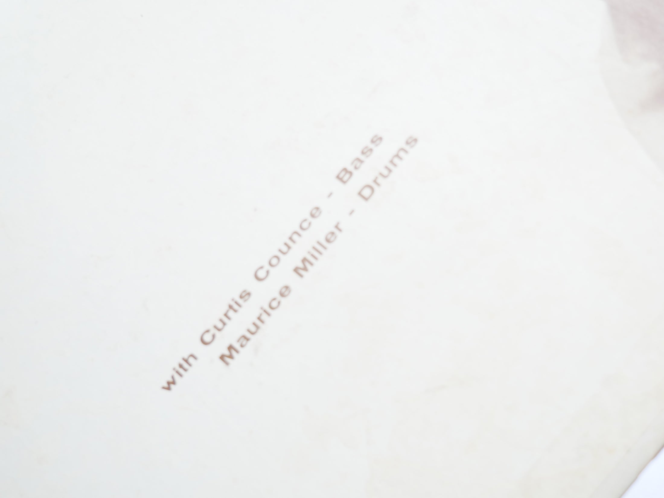 RAY JOHNSON The Birth Of A Scene LP GOAD RECORDS R-J-1001 US '62 MONO Jazz Blues