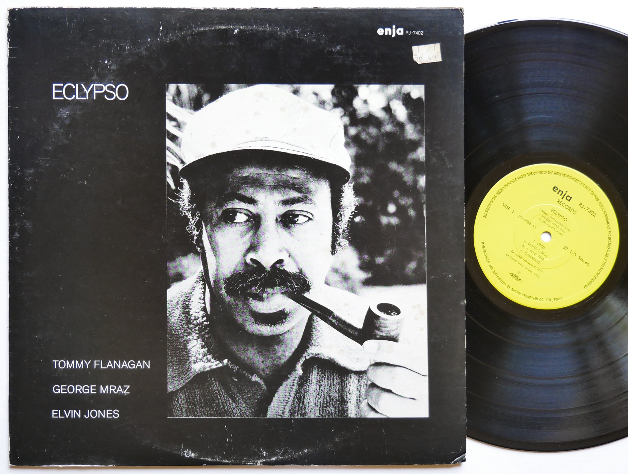 TOMMY FLANAGAN TRIO Eclypso ENJA RJ-7402 JAPAN 1977 Elvin Jones George Mraz