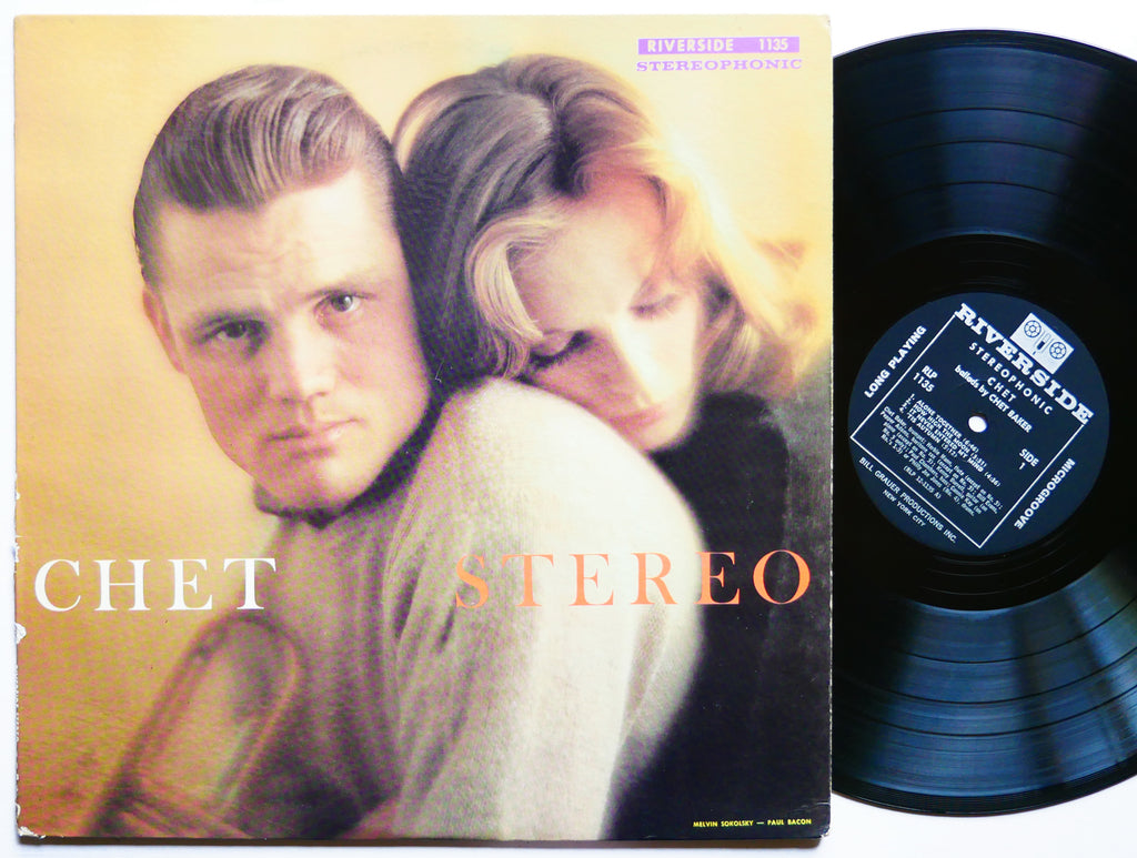 CHET BAKER Chet LP RIVERSIDE RECORDS RLP-1135 US 1963 Bill Evans Paul Chambers