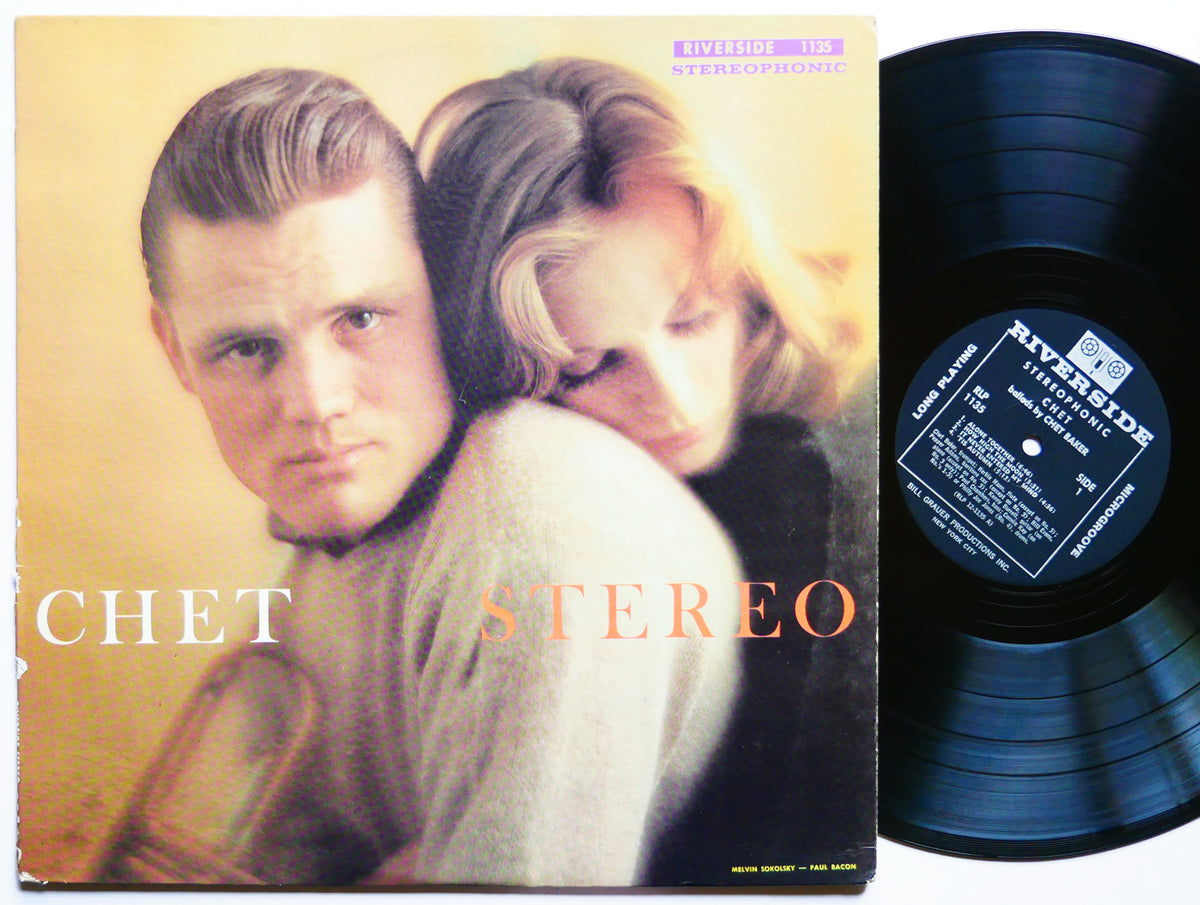CHET BAKER Chet LP RIVERSIDE RECORDS RLP-1135 US 1963 Bill Evans Paul Chambers