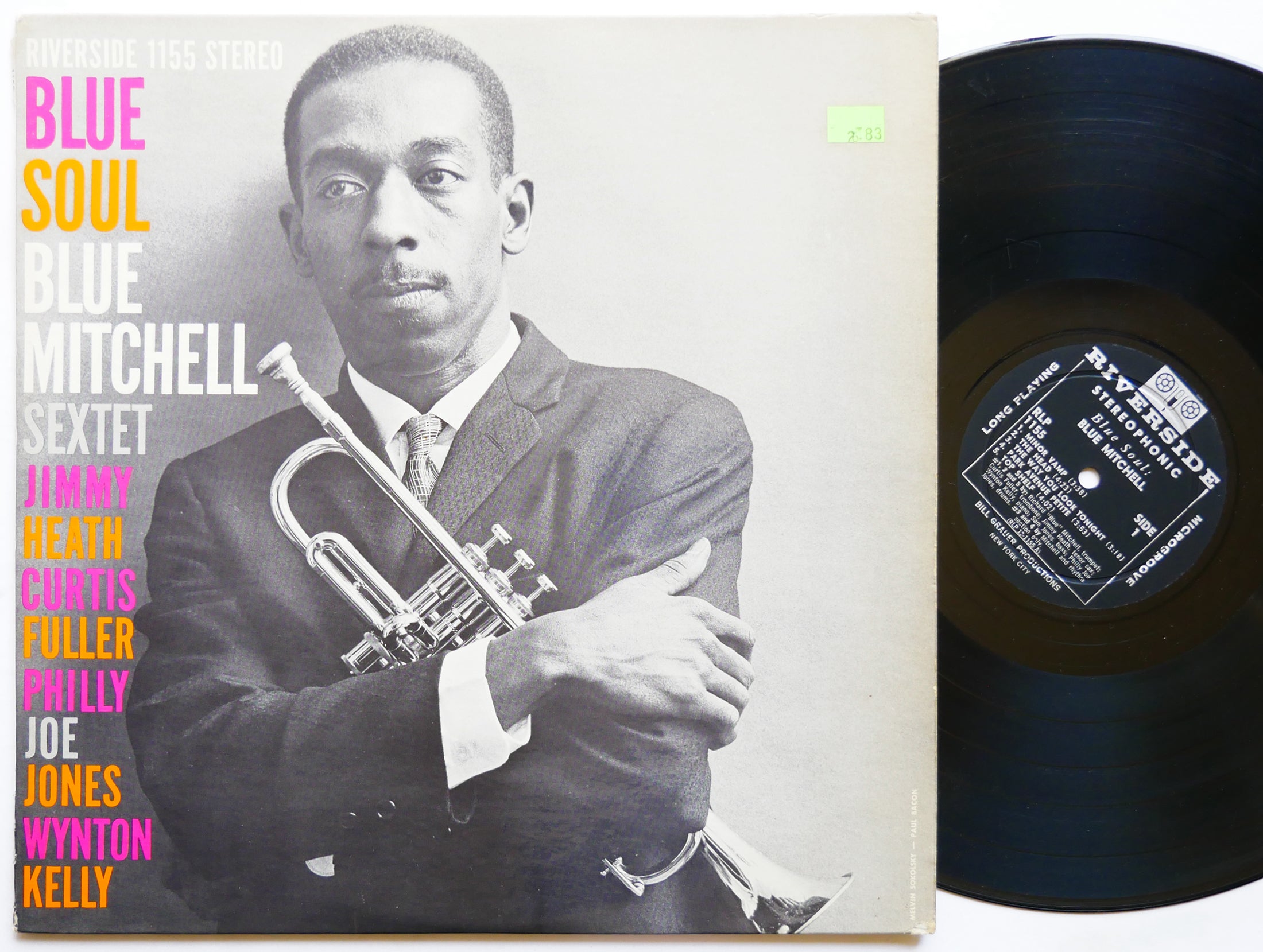 BLUE MITCHELL Blue Soul LP RIVERSIDE RLP 1155 US 1959 Curtis Fuller Wynton Kelly