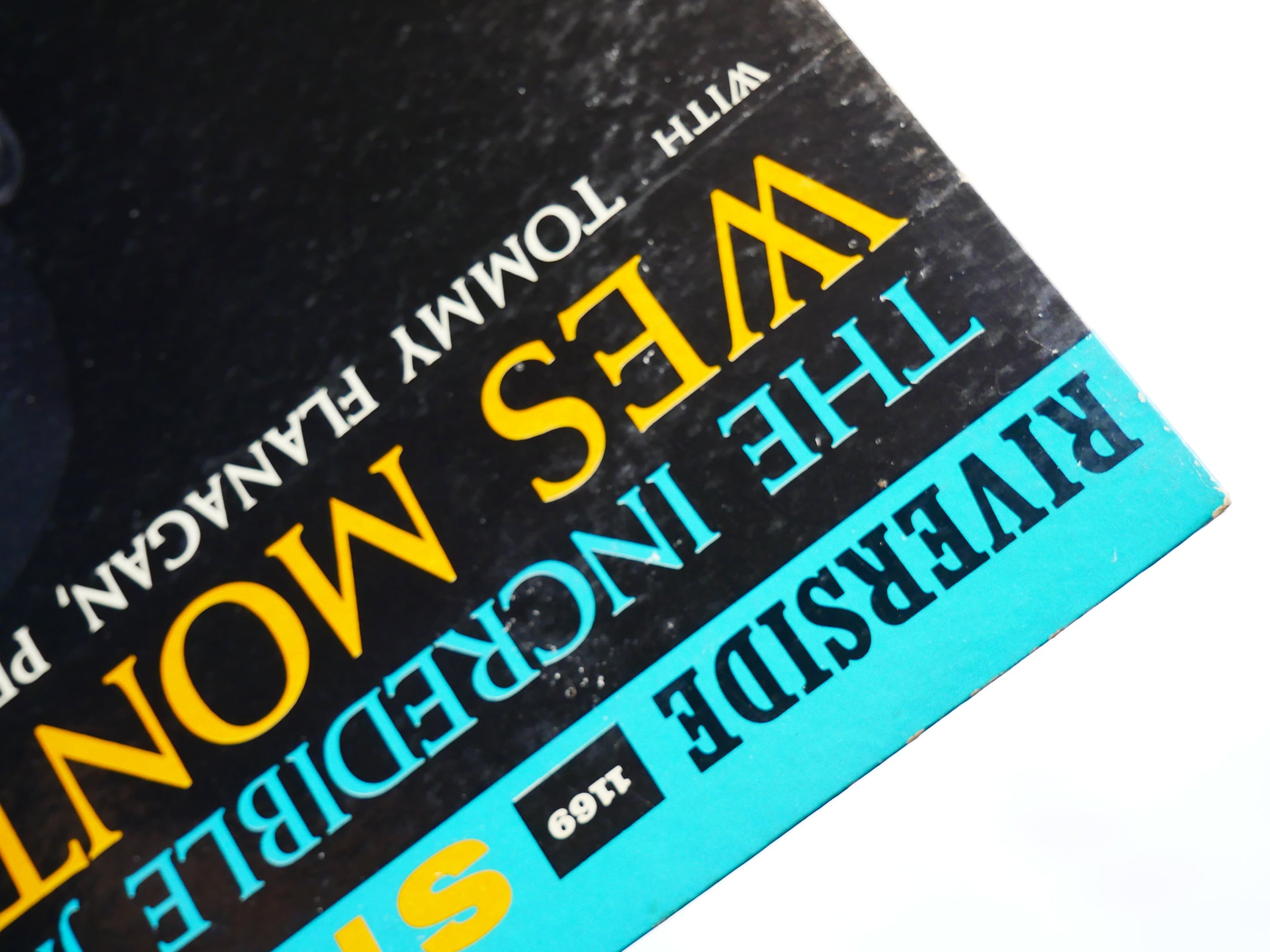 WES MONTGOMERY The Incredible Jazz Guitar LP RIVERSIDE RLP 1169 Tommy Flanagan