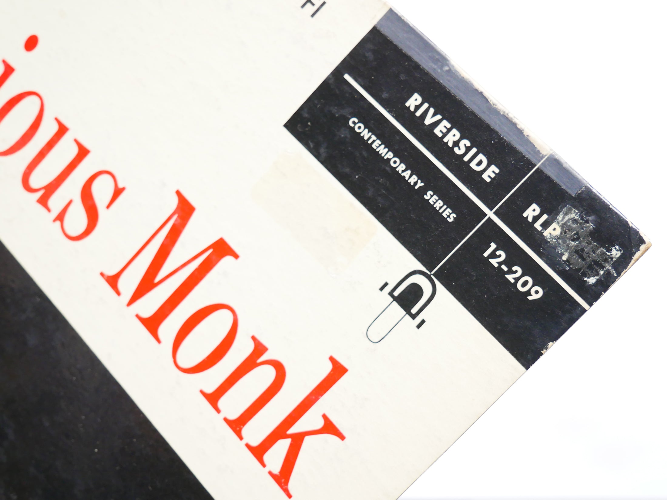 THELONIOUS MONK The Unique LP RIVERSIDE RLP 12-209 US 1956 DG MONO Art Blakey