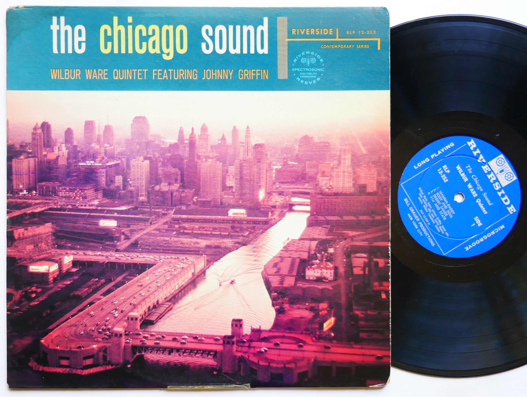 WILBUR WARE JOHNNY GRIFFIN The Chicago Sound LP RIVERSIDE RLP 12-252 US '58 MONO