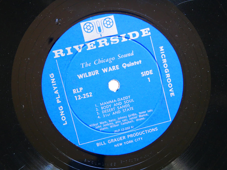 WILBUR WARE JOHNNY GRIFFIN The Chicago Sound LP RIVERSIDE RLP 12-252 US '58 MONO