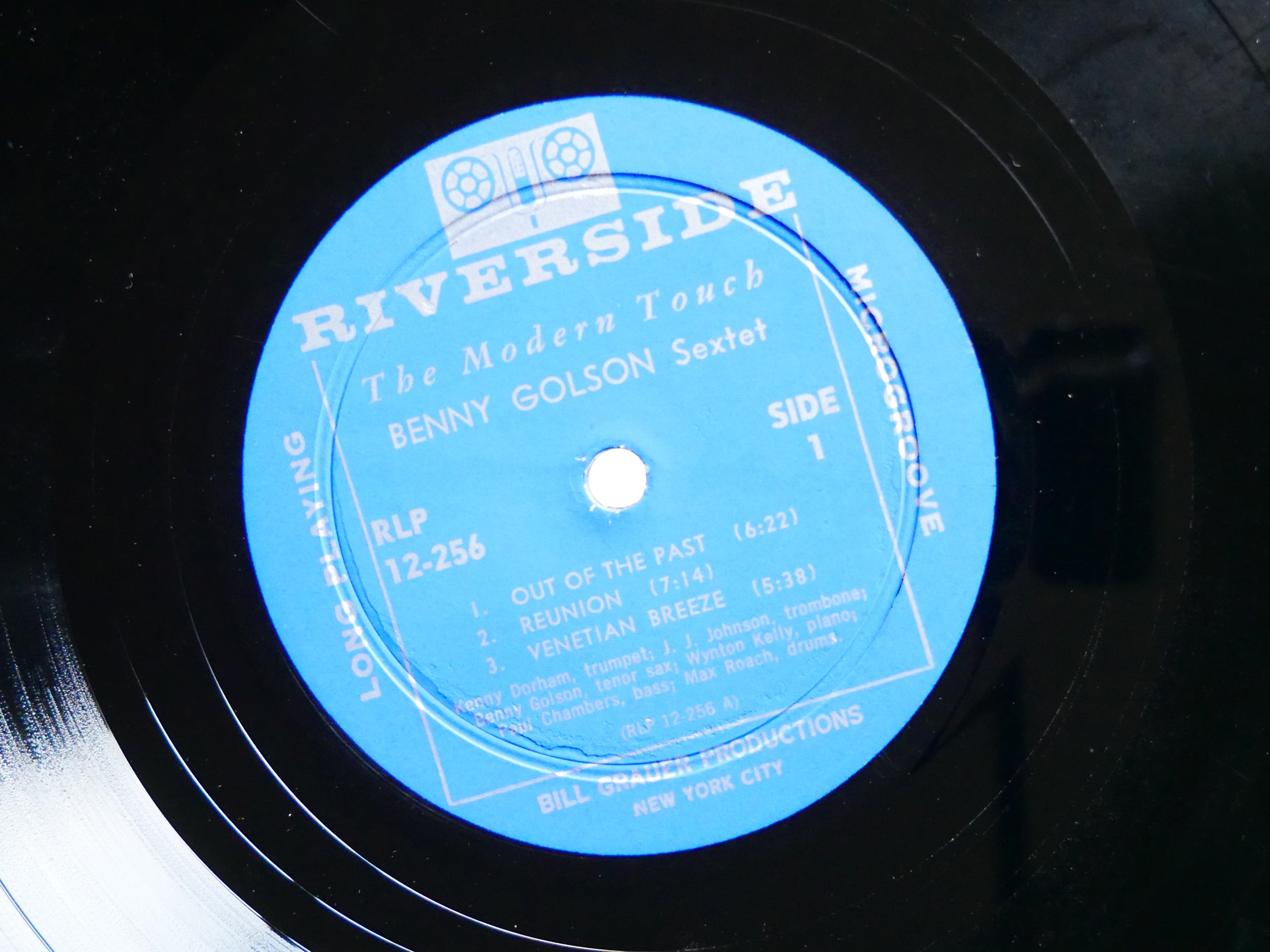 BENNY GOLSON The Modern Touch LP RIVERSIDE RLP 12-256 US 1958 MONO