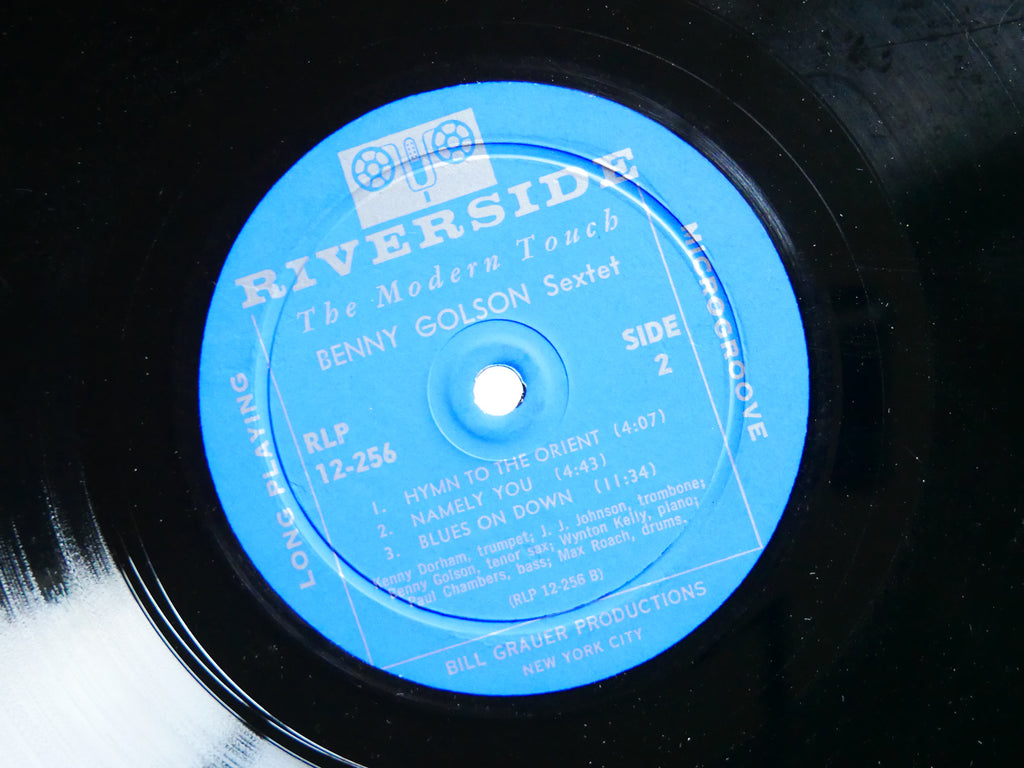 BENNY GOLSON The Modern Touch LP RIVERSIDE RLP 12-256 US 1958 MONO Kenny Dorham