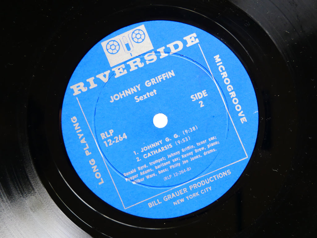 JOHNNY GRIFFIN Sextet LP RIVERSIDE RLP 12-264 US 1958 DG MONO Donald Byrd VG+
