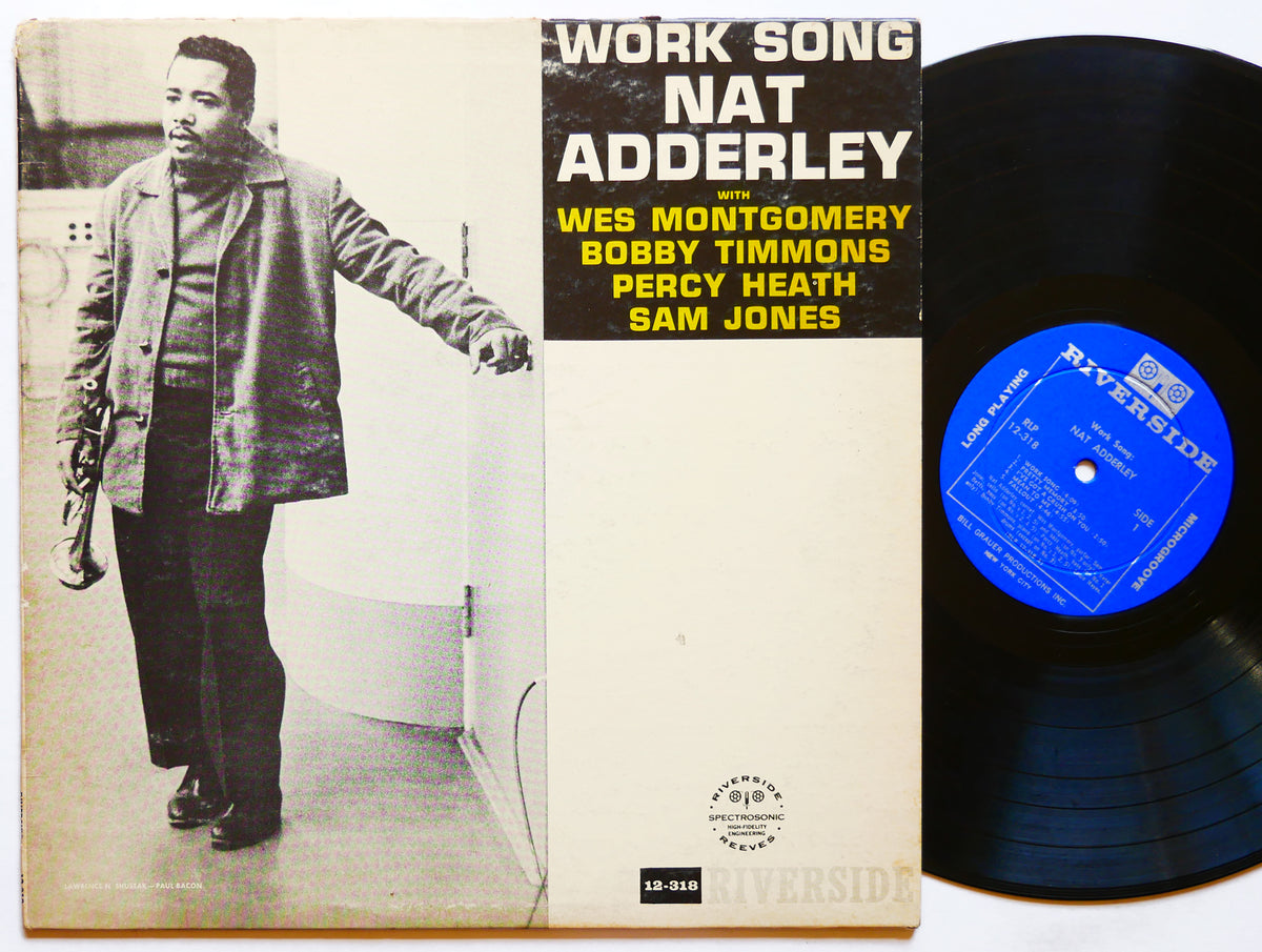 NAT ADDERLEY Work Song LP RIVERSIDE RLP 12-318 US 1960 DG MONO Bobby Timmons