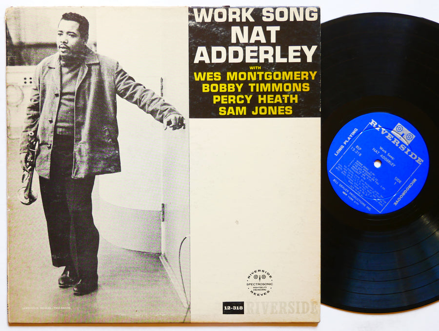 NAT ADDERLEY Work Song LP RIVERSIDE RLP 12-318 US 1960 DG MONO Bobby Timmons
