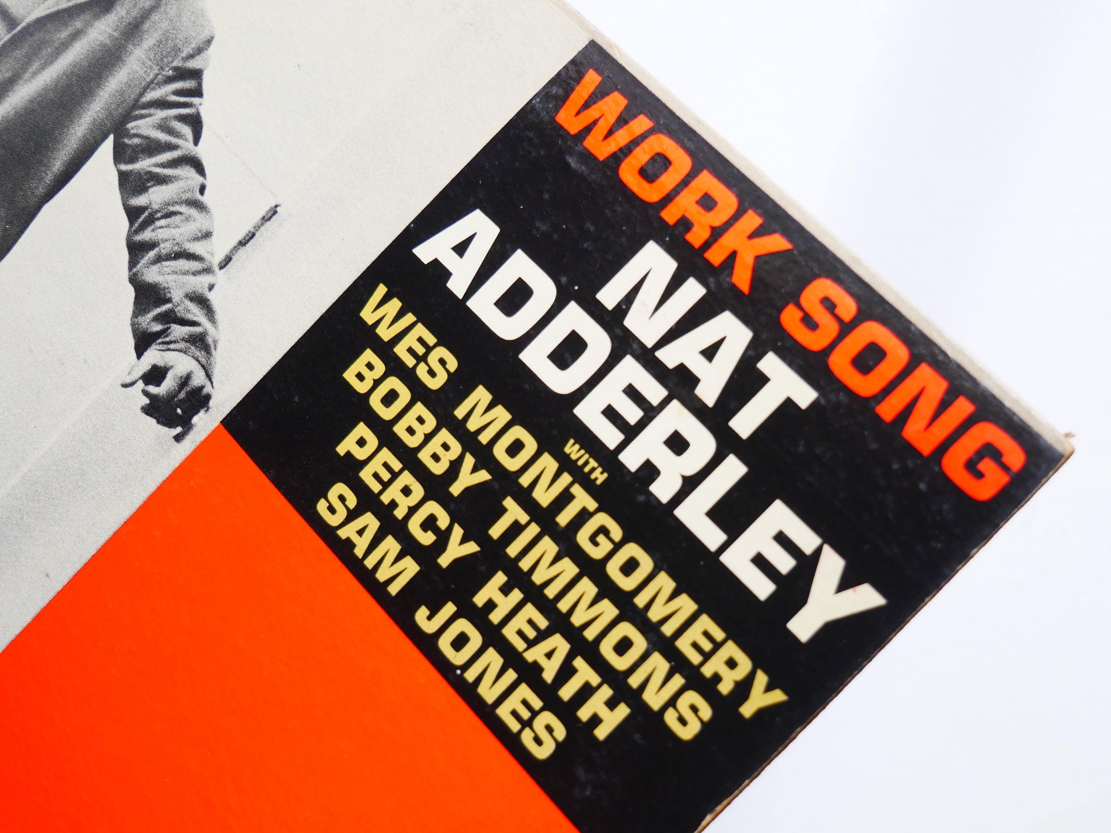 NAT ADDERLEY Work Song LP RIVERSIDE RLP 12-318 MONO Wes Montgomery Bobby Timmons