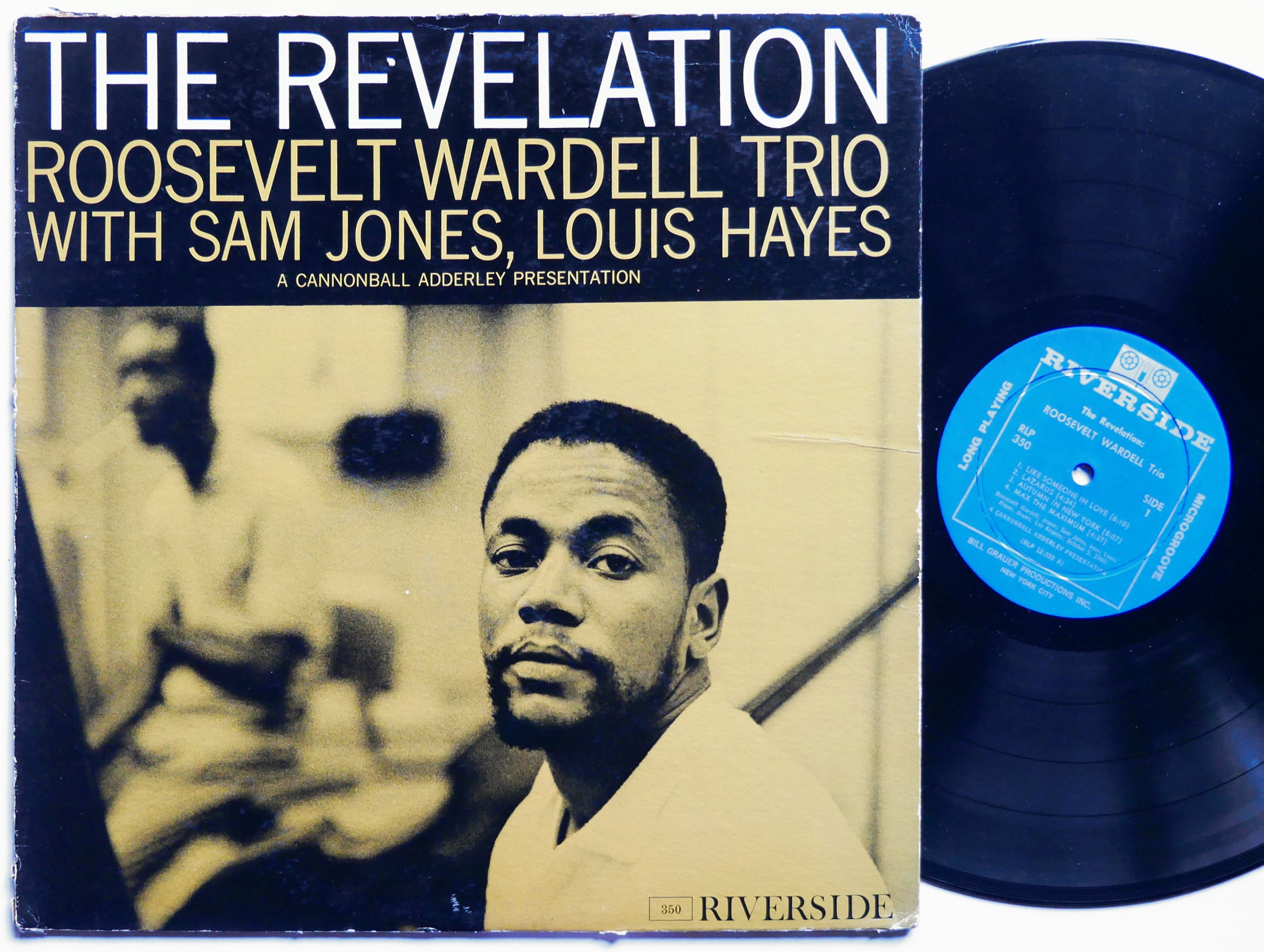 ROOSEVELT WARDELL The Revelation LP RIVERSIDE RLP 350 US 1960 DG MONO Sam Jones