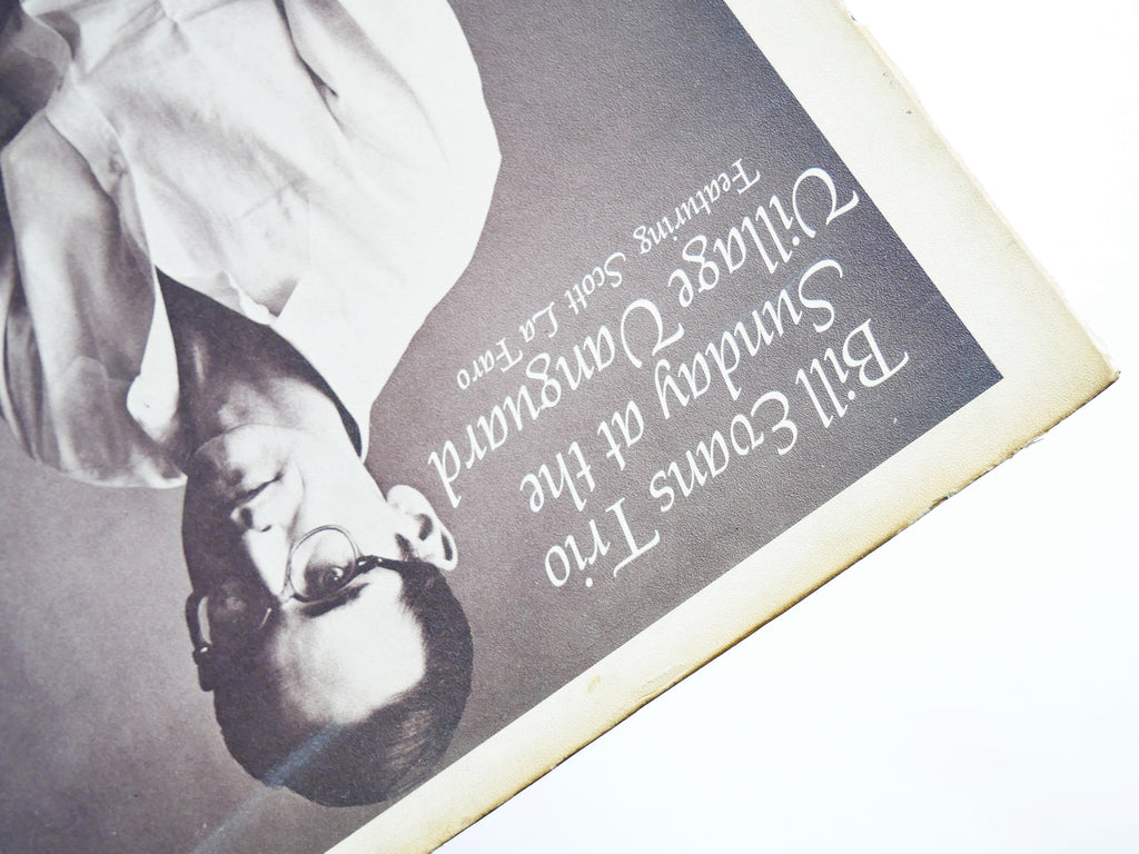 BILL EVANS SCOTT LA FARO Sunday At The Village Vanguard RIVERSIDE RLP 376 MONO