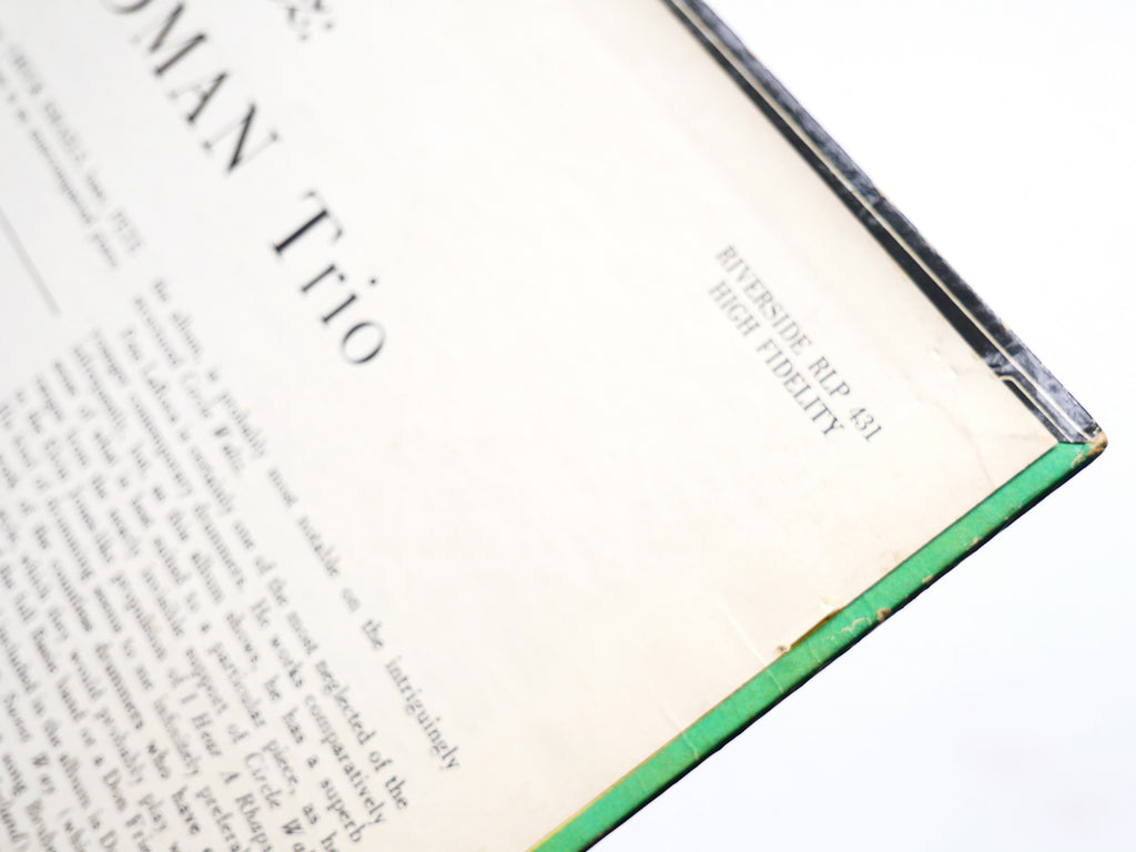 DON FRIEDMAN TRIO Circle Waltz RIVERSIDE RLP 431 US 1962 MONO Pete La Roca