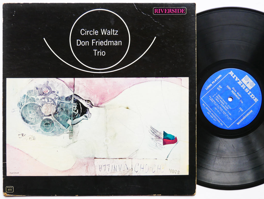 DON FRIEDMAN TRIO Circle Waltz RIVERSIDE RLP 431 US 1962 MONO Pete La Roca