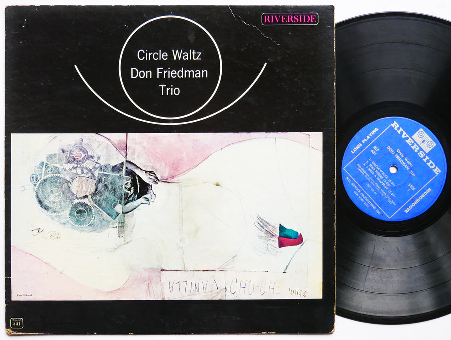DON FRIEDMAN TRIO Circle Waltz RIVERSIDE RLP 431 US 1962 MONO Pete La Roca
