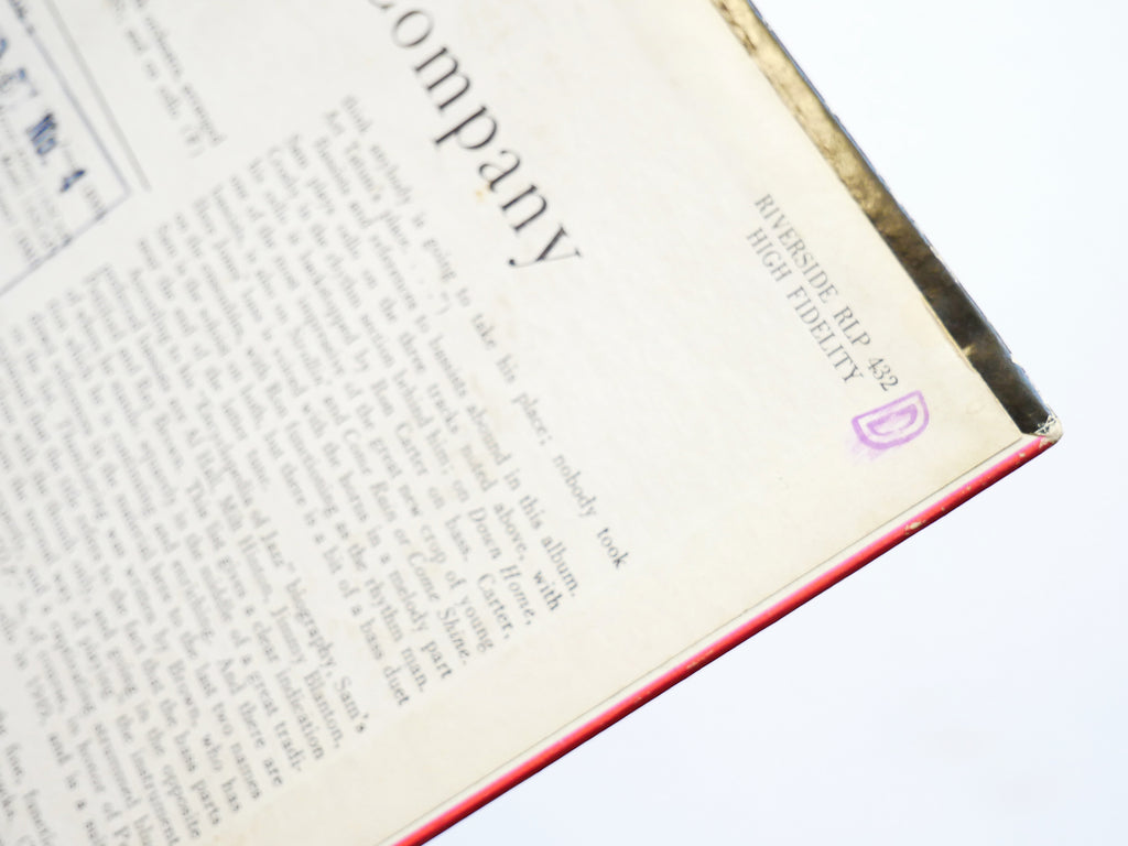 SAM JONES & Co. Down Home LP RIVERSIDE RLP 432 MONO Blue Mitchell Wynton Kelly