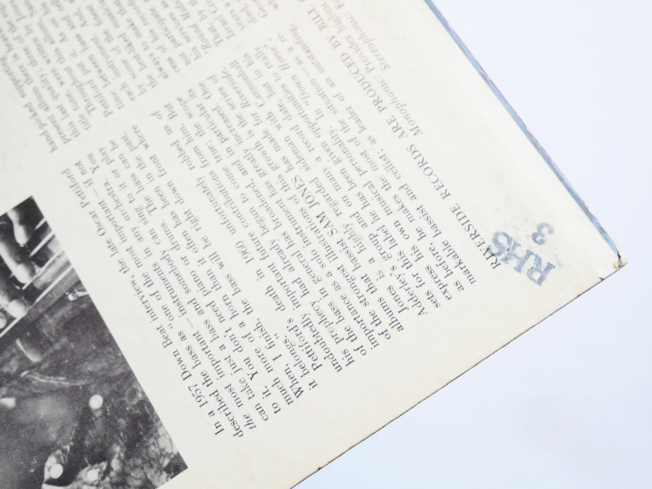 SAM JONES & Co. Down Home LP RIVERSIDE RLP 432 MONO Blue Mitchell Wynton Kelly