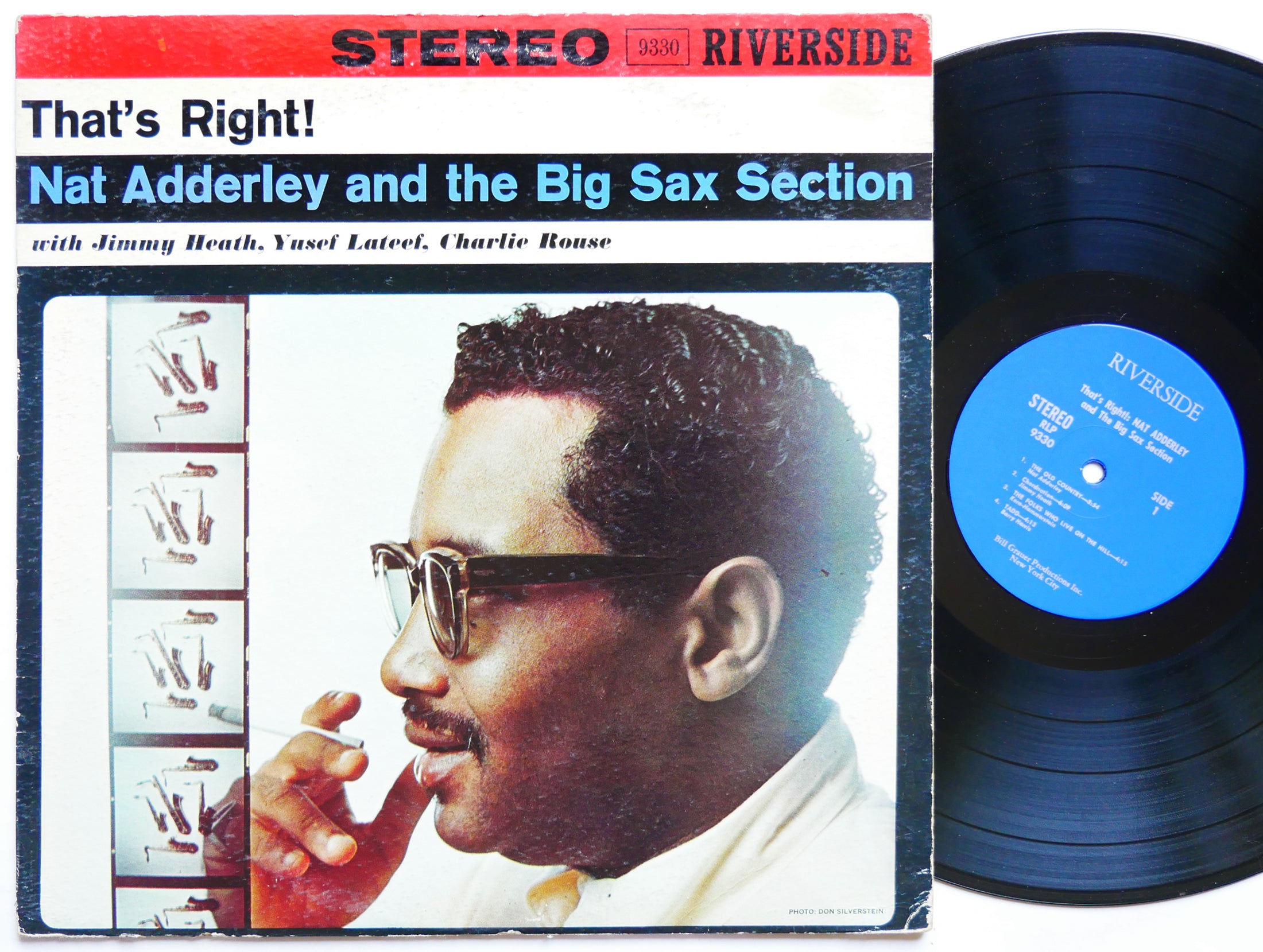 NAT ADDERLEY That's Right! LP RIVERSIDE RLP 9330 Yusef Lateef Wynton Kelly