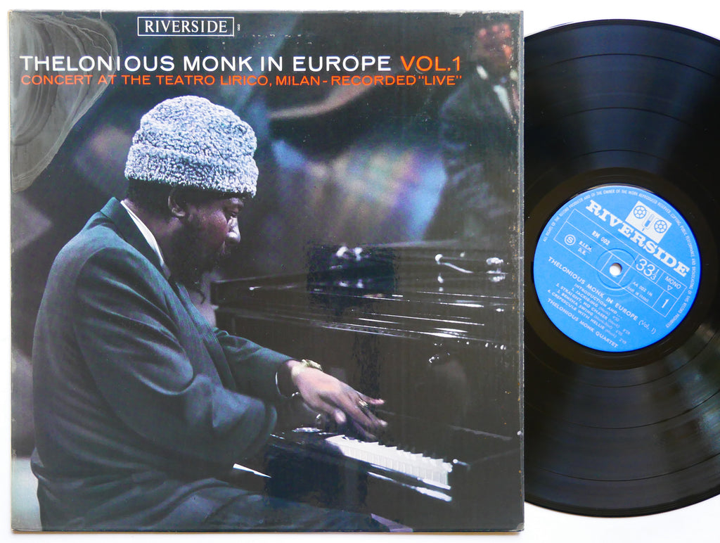 THELONIOUS MONK Quartet In Europe Vol. 1 LP RIVERSIDE RECORDS RM 002 FRANCE 1963