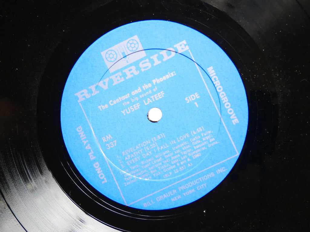 YUSEF LATEEF The Centaur And The Phoenix LP RIVERSIDE RM 337 MONO Curtis Fuller