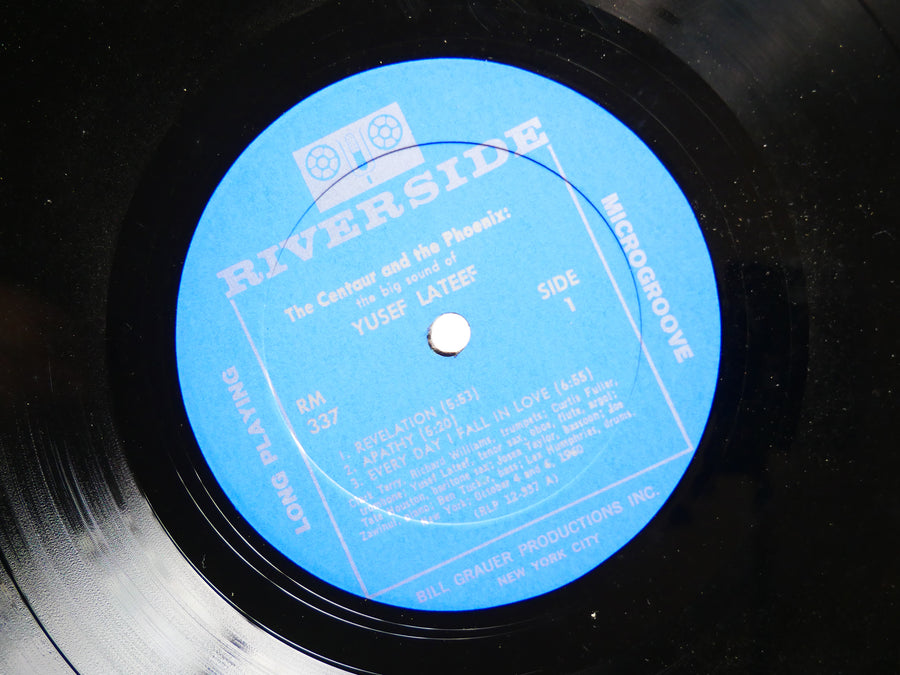 YUSEF LATEEF The Centaur And The Phoenix LP RIVERSIDE RM 337 MONO Curtis Fuller