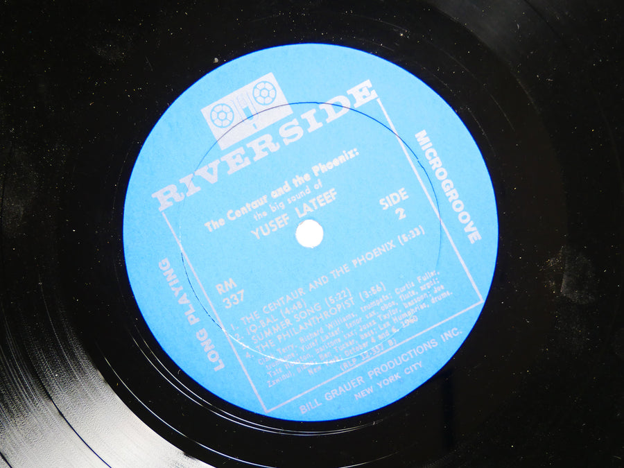 YUSEF LATEEF The Centaur And The Phoenix LP RIVERSIDE RM 337 MONO Curtis Fuller