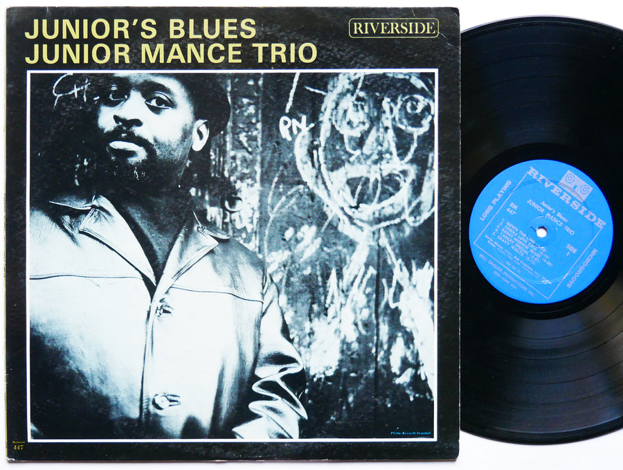 JUNIOR MANCE Trio Junior's Blues LP RIVERSIDE RECORDS RM 447 US 1963 MONO JAZZ