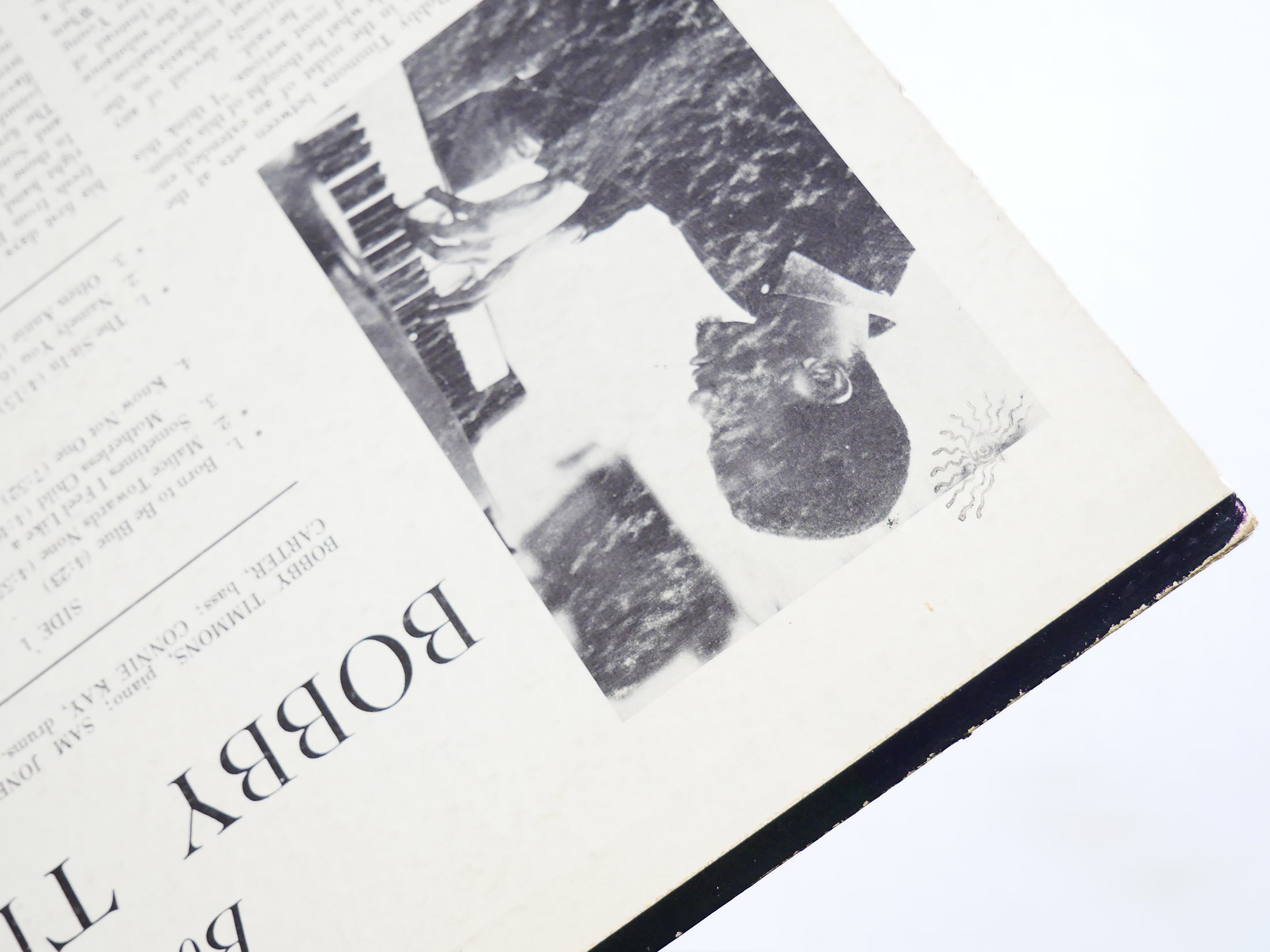 BOBBY TIMMONS TRIO Born To Be Blue! LP RIVERSIDE RM 468 US 1963 MONO Ron Carter