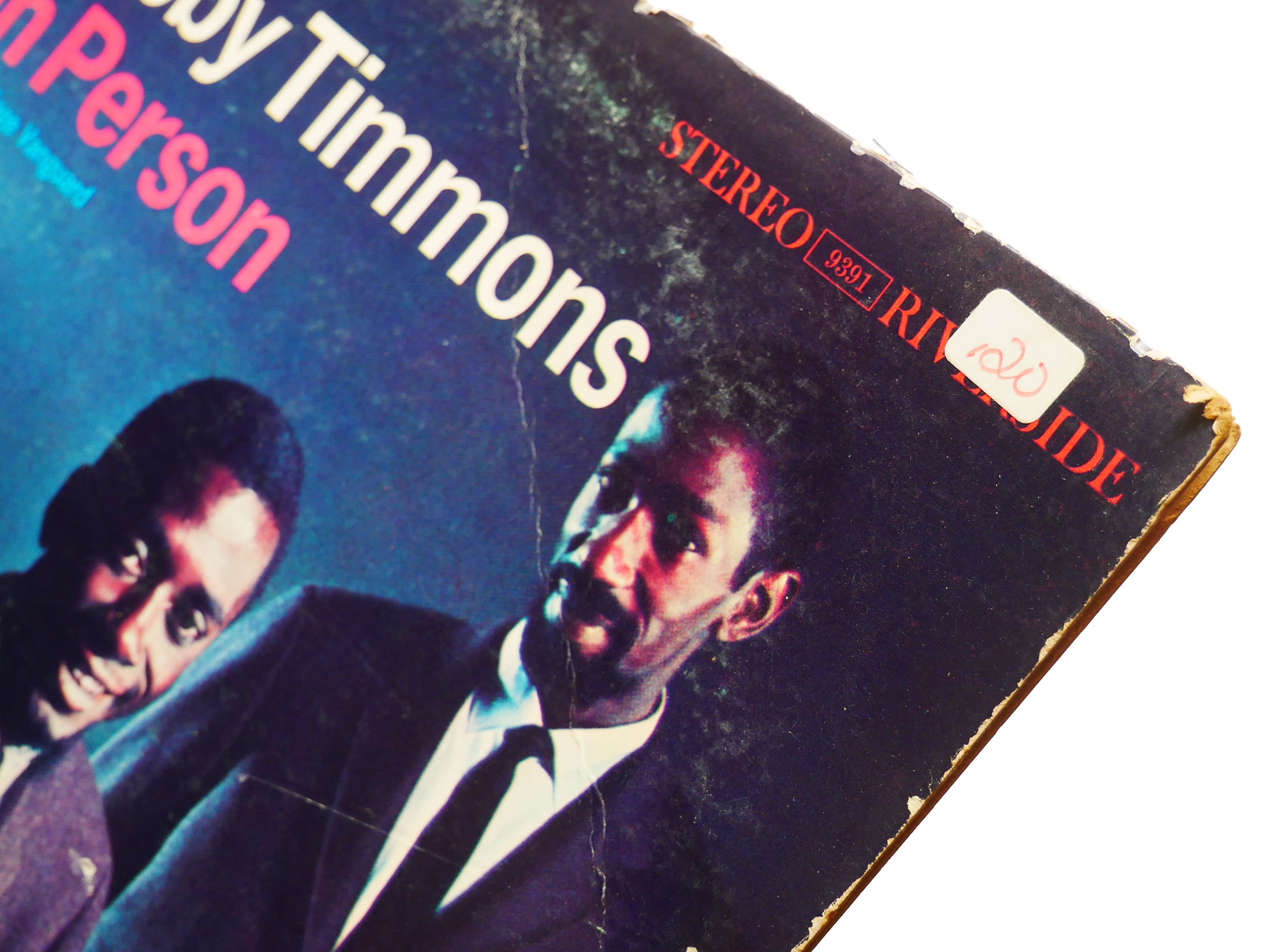 BOBBY TIMMONS TRIO In Person LP RIVERSIDE RS 9391 US '63 Ron Carter Albert Heath