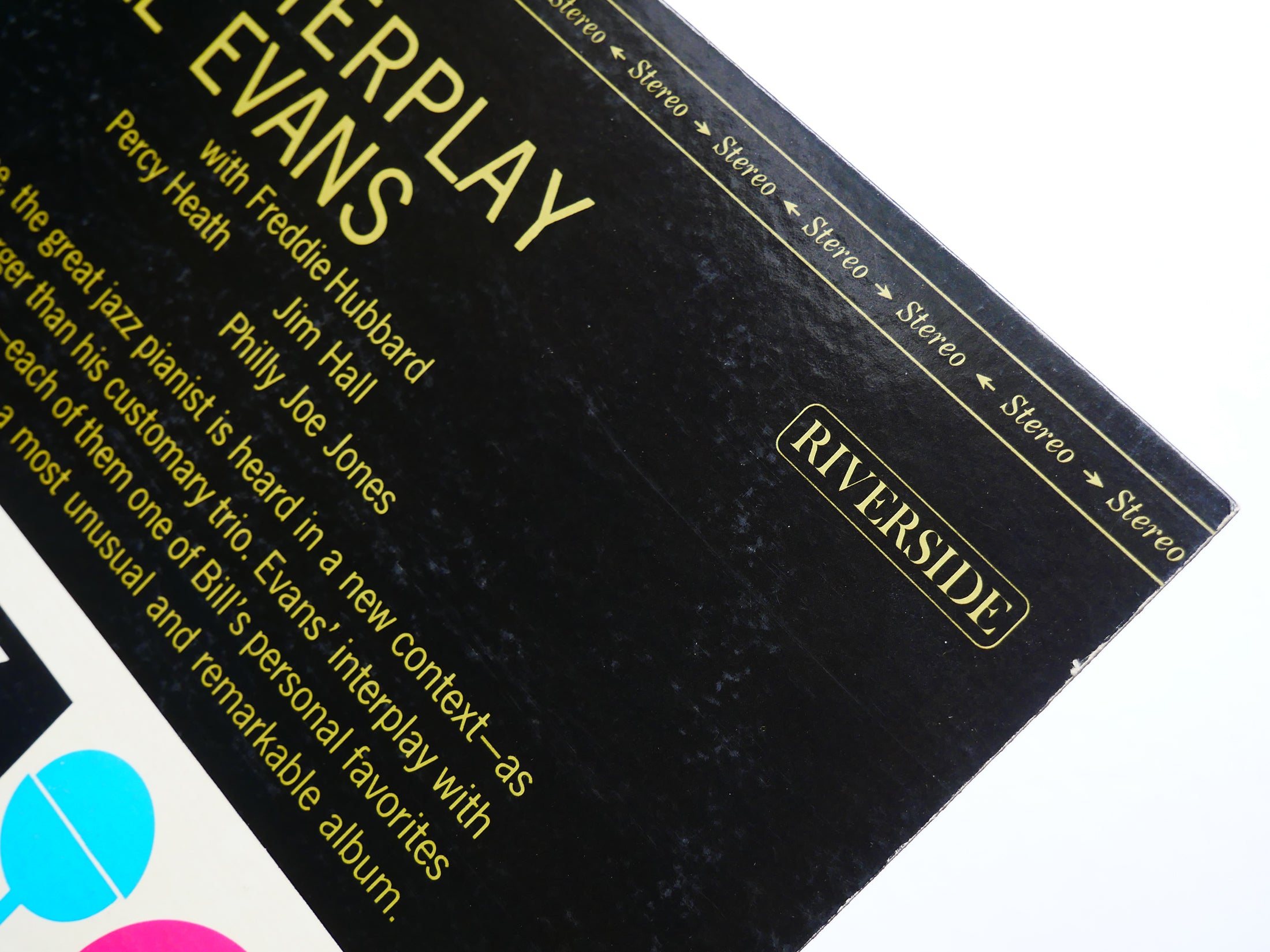 BILL EVANS Interplay LP RIVERSIDE RS 9445 US 1962 Freddie Hubbard Philly Joe VG+
