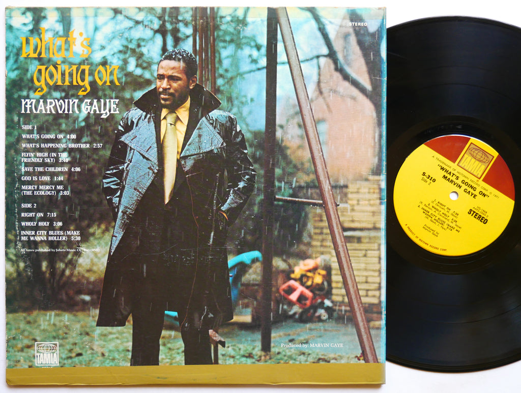 MARVIN GAYE What's Going On LP TAMLA S-310 US 1971 Funk Soul